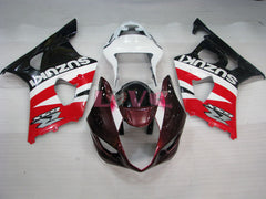 Factory Style - Red White Fairings and Bodywork For 2003-2004 GSX-R1000 #LF5947