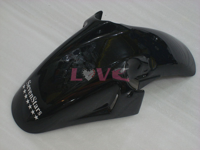 SevenStars - Black Silver Fairings and Bodywork For 1991-1994 CBR600F2 #LF4837