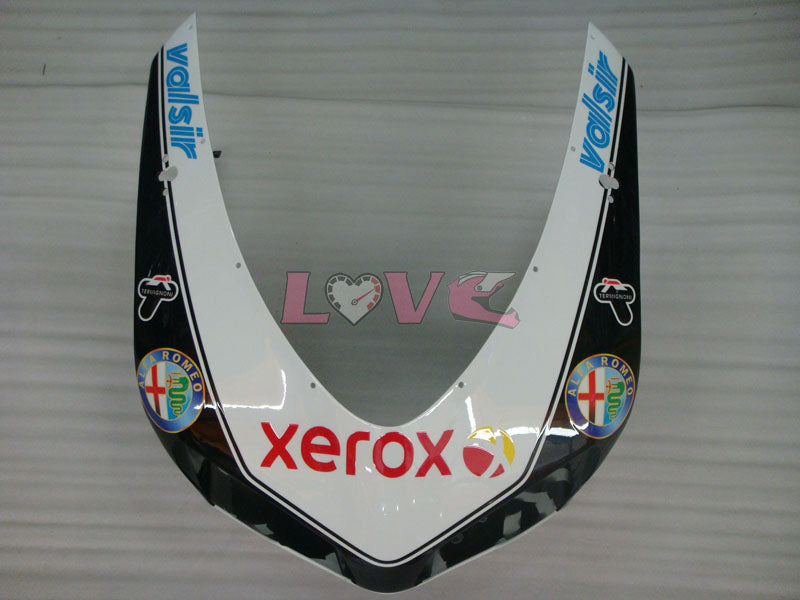 Xerox - White Black Fairings and Bodywork For 2008-2013 848 #LF3148