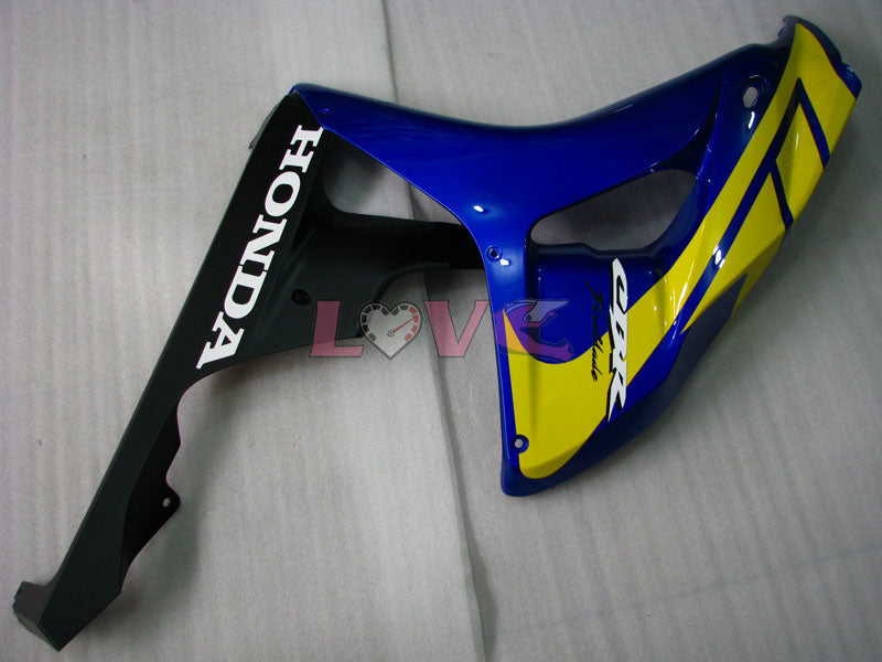 Fireblade - Yellow Blue Fairings and Bodywork For 2006-2007 CBR1000RR #LF7255
