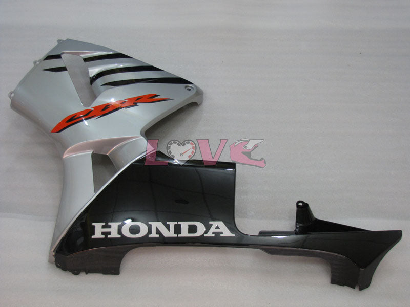 Factory Style - Black Silver Fairings and Bodywork For 2005-2006 CBR600RR #LF7543