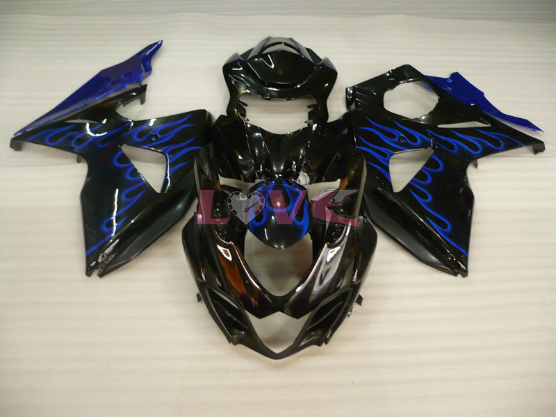 Flame - Black Fairings and Bodywork For 2009-2016 GSX-R1000 #LF3809
