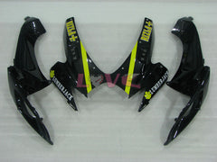 Rizla+ - Yellow Black Fairings and Bodywork For 2006-2007 GSX-R750 #LF4018