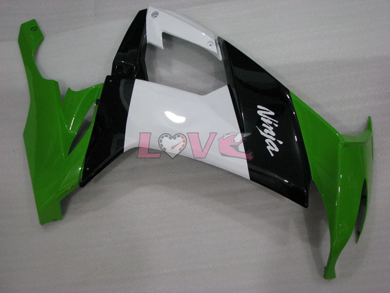 Factory Style - Green White Black Fairings and Bodywork For 2008-2010 NINJA ZX-10R #LF3258