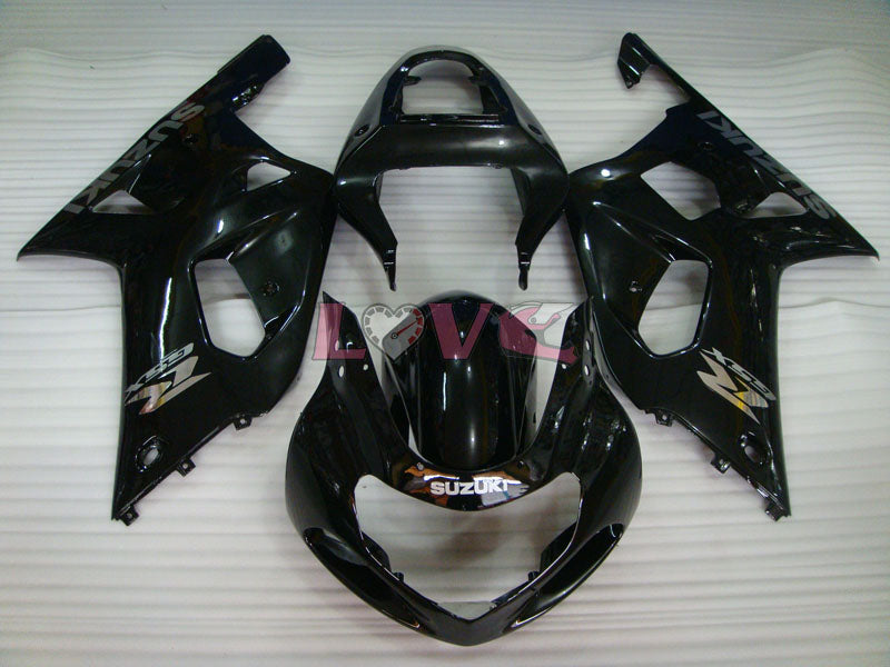 Factory Style - Black Fairings and Bodywork For 2000-2002 GSX-R1000 #LF4156