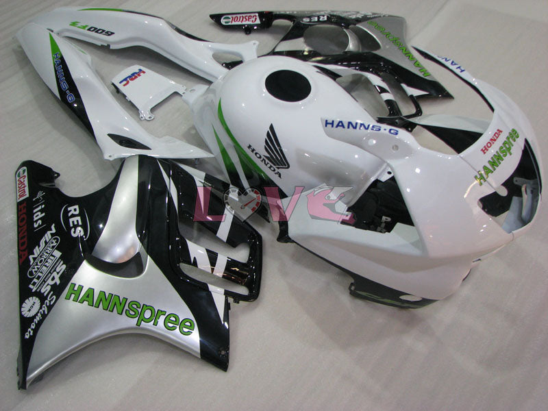 HANN Spree - White Black Fairings and Bodywork For 1997-1998 CBR600F3 #LF4523