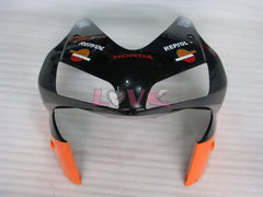Repsol - Orange Black Fairings and Bodywork For 2003-2004 CBR600RR #LF4447