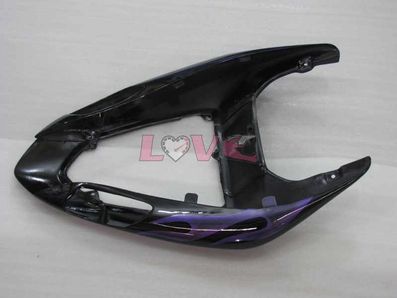 Flame - Purple Black Fairings and Bodywork For 2006-2007 NINJA ZX-10R #LF3263