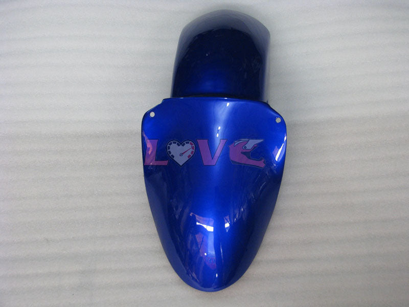 Flame - Blue Silver Fairings and Bodywork For 1998-1999 NINJA ZX-9R #LF4939
