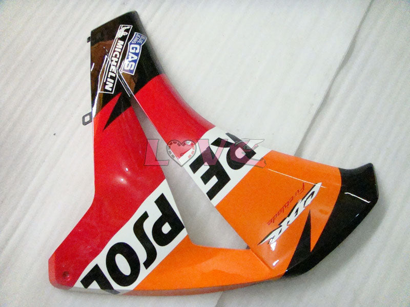 Repsol - Orange Black Fairings and Bodywork For 2008-2011 CBR1000RR #LF7107