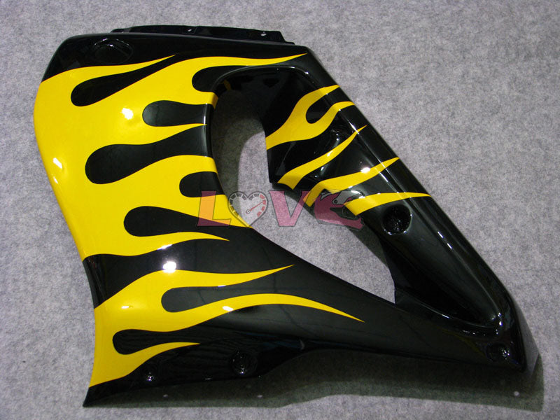 Customize - Yellow Black Fairings and Bodywork For 1997-2007 YZF1000R #LF7909