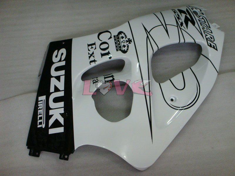 Corona MOTUL - White Black Fairings and Bodywork For 1996-1999 GSX-R750 #LF4957