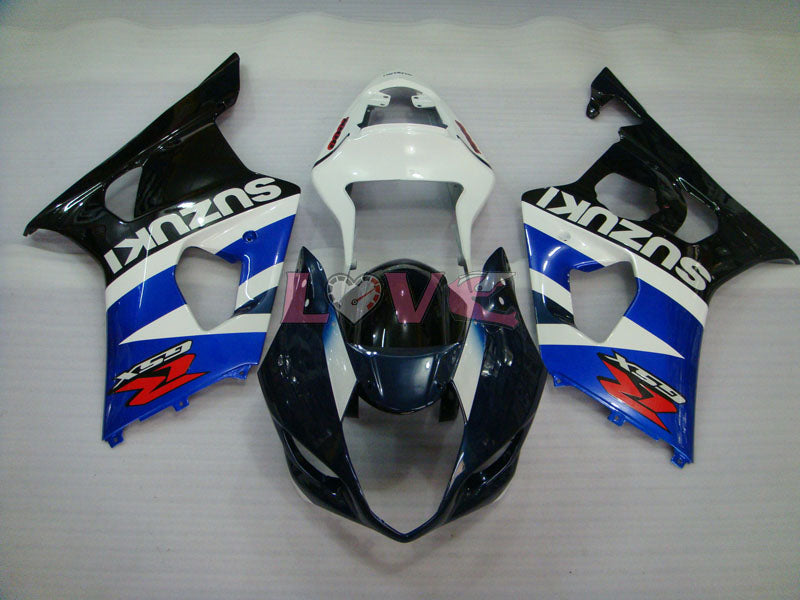 Factory Style - White Black Fairings and Bodywork For 2003-2004 GSX-R1000 #LF5983