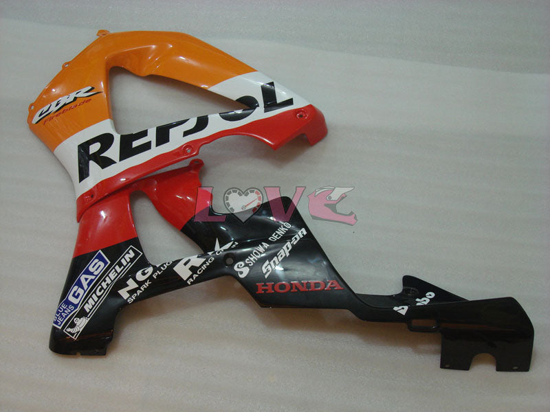 MICHELIN Repsol - Yellow Black Fairings and Bodywork For 2000-2001 CBR929RR #LF4480