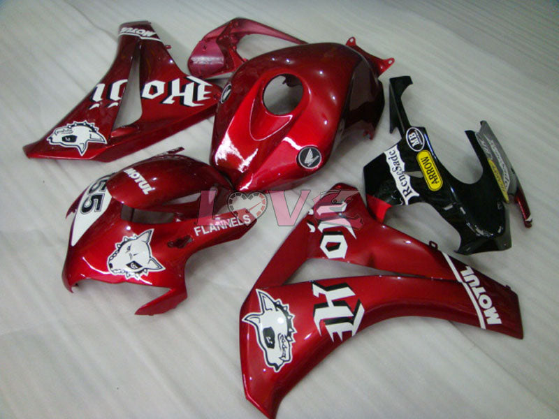 MOTUL - Red White Fairings and Bodywork For 2008-2011 CBR1000RR #LF7114