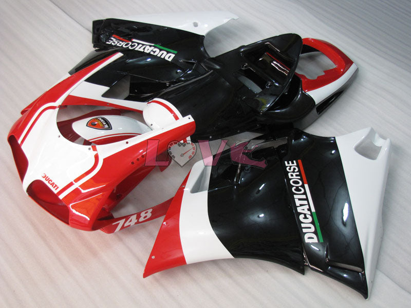 Factory Style - Red White Black Fairings and Bodywork For 1994-2002 748 #LF3205