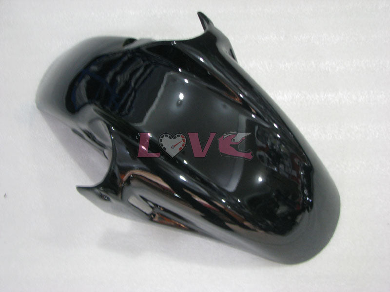 SevenStars - Black Silver Fairings and Bodywork For 1991-1994 CBR600F2 #LF4536