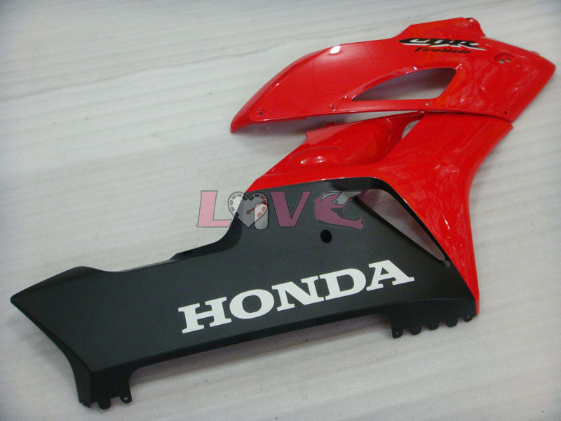 Fireblade - Red Black Matte Fairings and Bodywork For 2004-2005 CBR1000RR #LF7347