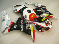 Factory Style - White Black Fairings and Bodywork For 2006-2007 CBR1000RR #LF7199