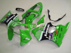 Nakano - Green Black Fairings and Bodywork For 2000-2002 NINJA ZX-6R #LF6120