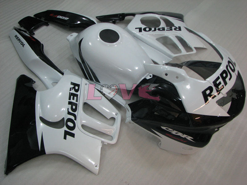 Repsol - White Black Fairings and Bodywork For 1995-1996 CBR600F3 #LF4533