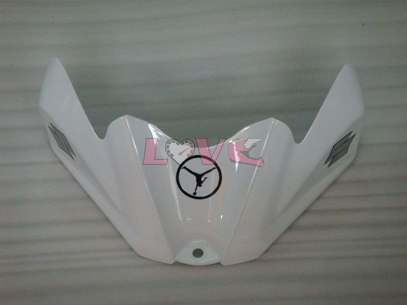 Jordan - White Black Fairings and Bodywork For 2008-2010 GSX-R600 #LF3968