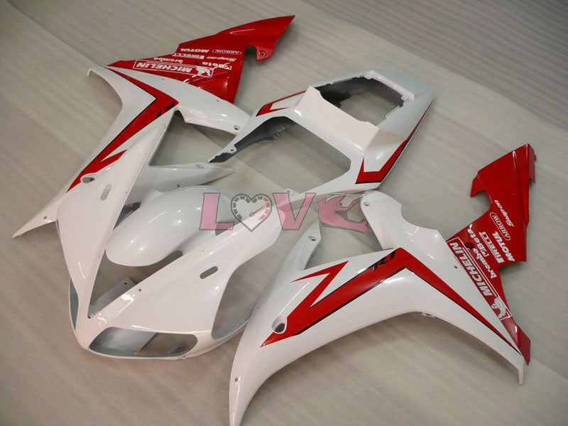 Factory Style - Red White Fairings and Bodywork For 2002-2003 YZF-R1 #LF3591