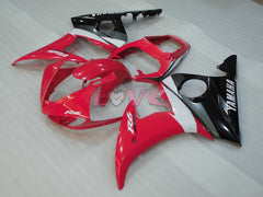 Factory Style - Red Black Fairings and Bodywork For 2003-2004 YZF-R6 #LF3542