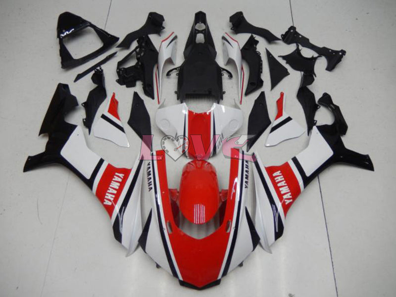 Others - Red White Fairings and Bodywork For 2015-2019 YZF-R1 #LF7824