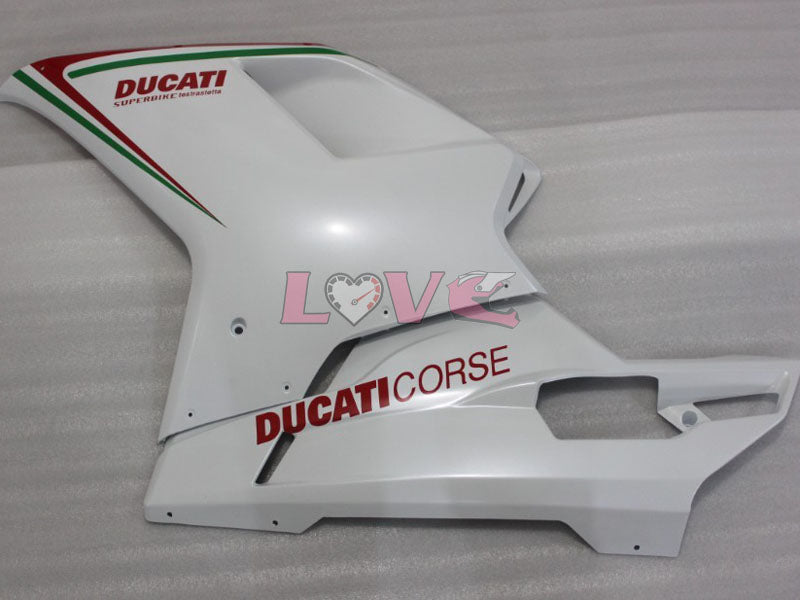 Factory Style - White Fairings and Bodywork For 2007-2009 1098 #LF3129
