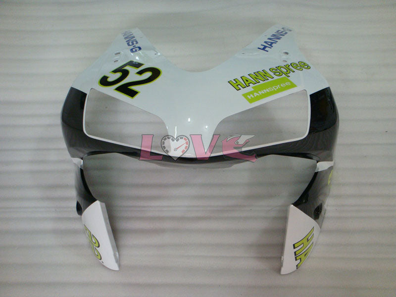 HANN Spree - White Black Fairings and Bodywork For 2003-2004 CBR600RR #LF5396
