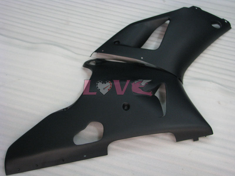 No sticker / decal Factory Style - Black Matte Fairings and Bodywork For 1998-1999 YZF-R1 #LF3579