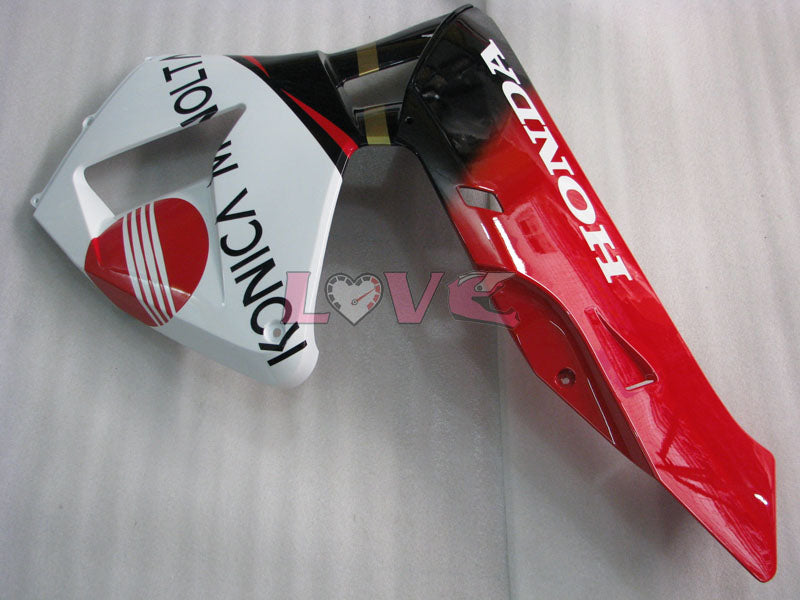 Konica Minolta - Red White Fairings and Bodywork For 2005-2006 CBR600RR #LF7566
