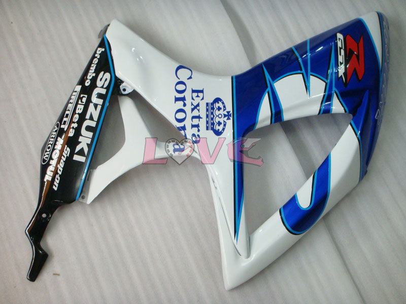 Corona - Blue White Fairings and Bodywork For 2006-2007 GSX-R600 #LF6391