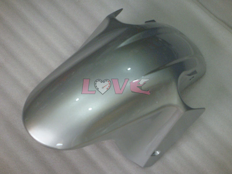 Factory Style - Black Silver Fairings and Bodywork For 2004-2007 CBR600F4i #LF7607
