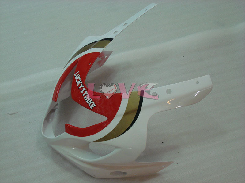 Lucky Strike - Red White Fairings and Bodywork For 2004-2005 GSX-R600 #LF6634