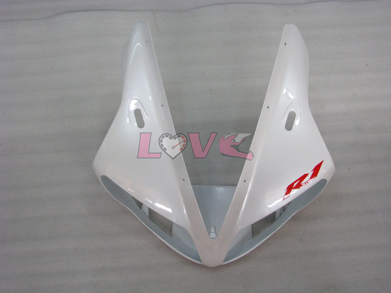 Flame - Red White Fairings and Bodywork For 2002-2003 YZF-R1 #LF7022