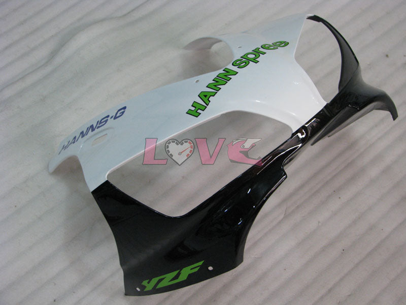 HANN Spree - Green White Black Fairings and Bodywork For 1998-1999 YZF-R1 #LF3583