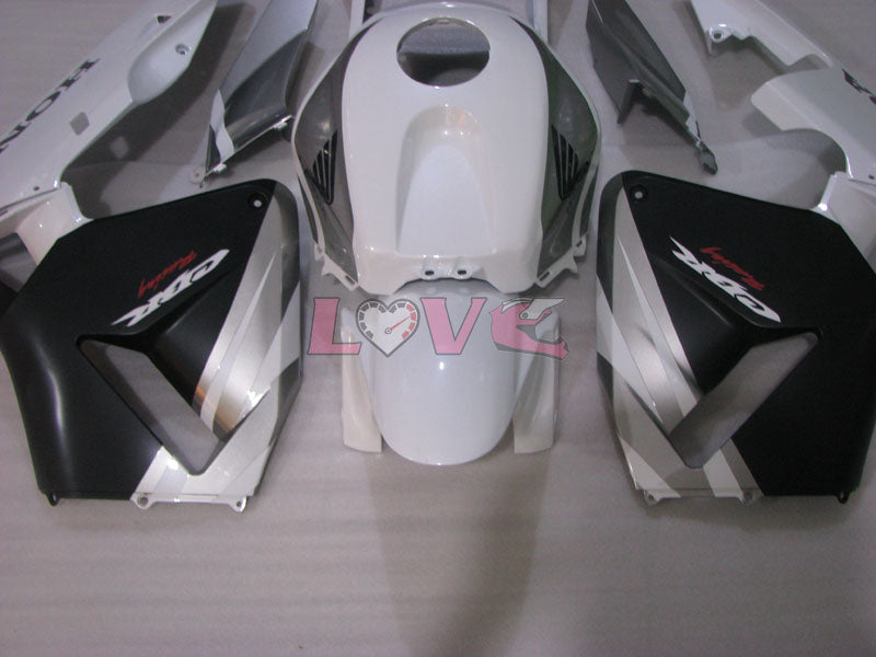 Factory Style - White Black Fairings and Bodywork For 2003-2004 CBR600RR #LF4461