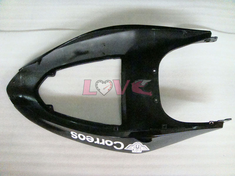 West - White Black Fairings and Bodywork For 2005-2006 NINJA ZX-6R #LF3303