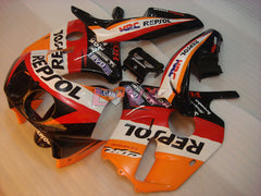 Repsol - Red Orange Fairings and Bodywork For 1990-1994 CBR250RR #LF4978