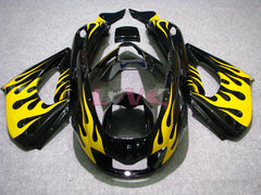 Customize - Yellow Black Fairings and Bodywork For 1997-2007 YZF1000R #LF7909