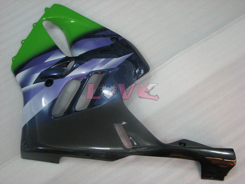 Factory Style - Green Purple Black Fairings and Bodywork For 1994-1997 NINJA ZX-9R #LF3286