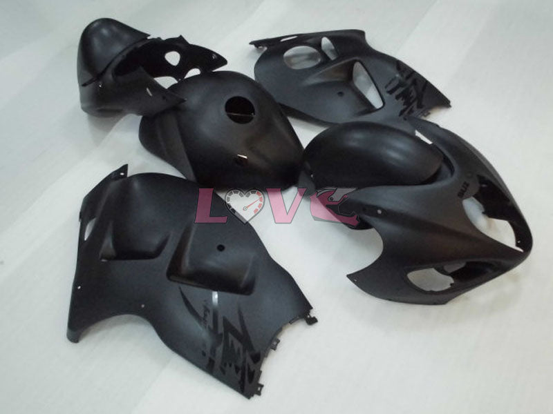 No sticker / decal Factory Style Customize - Black Matte Fairings and Bodywork For 1999-2007 Hayabusa #LF3758