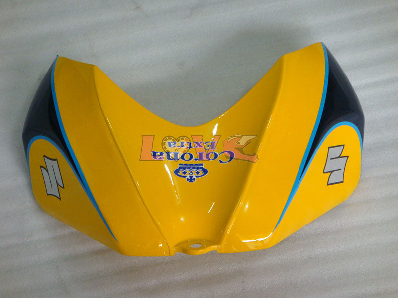 Corona - Yellow Black Fairings and Bodywork For 2006-2007 GSX-R750 #LF6569