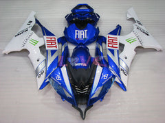 Monster - Blue White Fairings and Bodywork For 2008-2016 YZF-R6 #LF3433