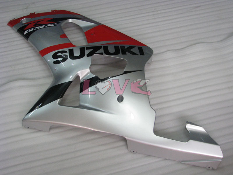 Factory Style - Red Black Silver Fairings and Bodywork For 2000-2003 GSX-R750 #LF4219