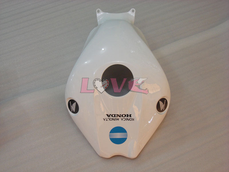 Konica Minolta - White Black Fairings and Bodywork For 2008-2011 CBR1000RR #LF7137