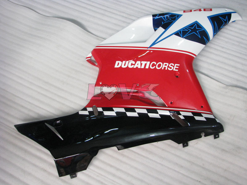 Xerox - Red White Fairings and Bodywork For 2008-2013 848 #LF5602
