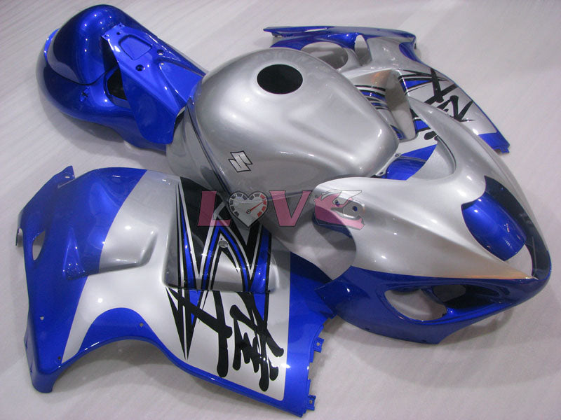 Factory Style - Blue Silver Fairings and Bodywork For 1999-2007 Hayabusa #LF3737